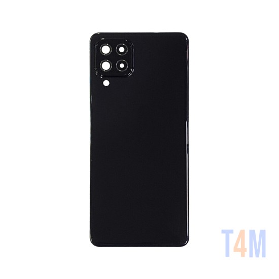 Tapa Trasera+Lente de Cámara Samsung Galaxy A22 4G/A225 Negro